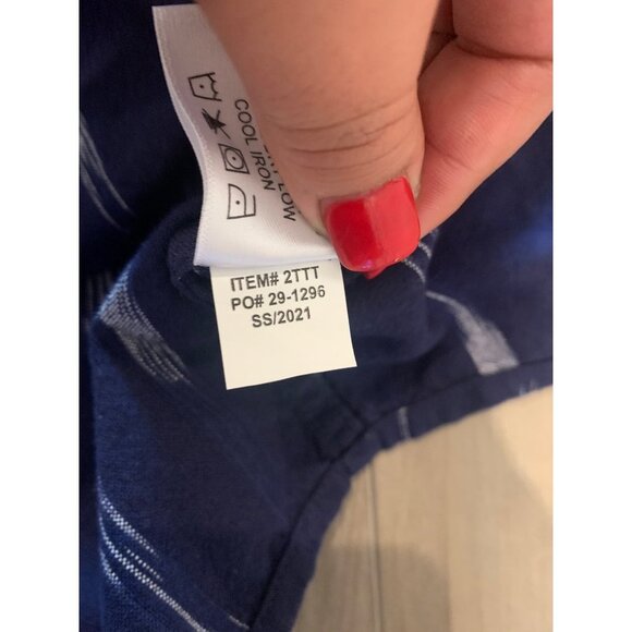 Orvis Blue Classic Fit Short Sleeve Button Up Shirt Size XXL - Picture 10 of 11